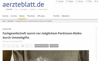 Start 27 Umweltgifte und Parkinson: Ein unterschätztes Risiko